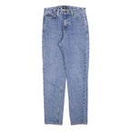 LEE Womens Slim Blue Denim Classic Slim Jeans W26 L28 Stylish Comfortable Zip