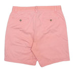 NAUTICA Mens Shorts Pink Casual Plain M W32 Summer Cotton Chino Relaxed