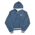 HOLLOWAY Brighton Softball Mens Pullover Jacket Blue Nylon Hooded XL