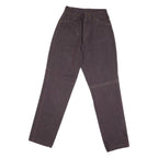 WRANGLER Womens Jeans Purple Regular Straight Denim W26 L30 Classic Fit Zip