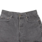 LEVI'S 701 Cut-Off Womens Denim Shorts Grey 90s S W27