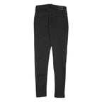 LEVI'S Womens Black Regular Skinny Denim W27 L29 Zip Jeans