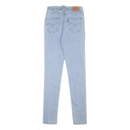 LEVI'S 721 Womens Jeans Blue Slim Skinny Denim Light W26 L32 Stretch