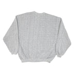 HARD ROCK CAFE Mens Grey Edmonton Crew Neck L Cotton Blend Sweatshirt Pullover