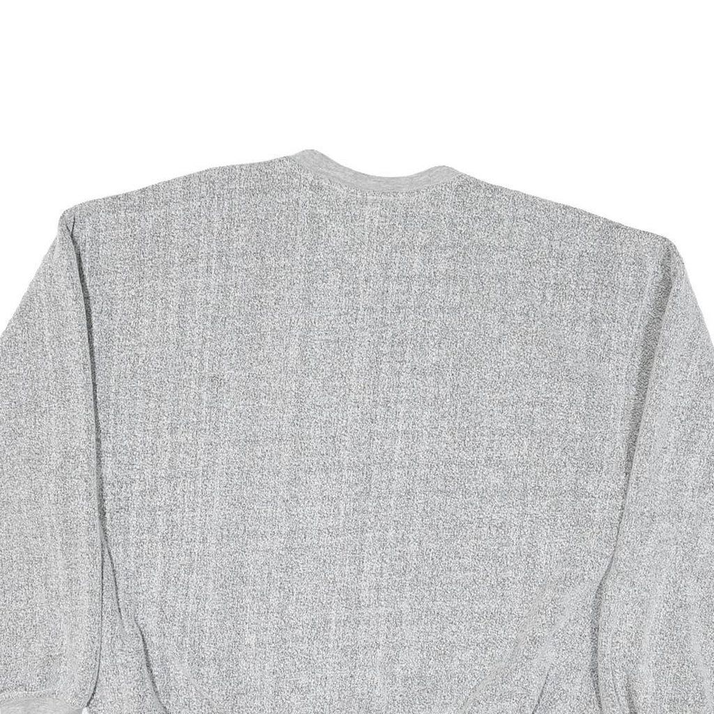 HARD ROCK CAFE Mens Grey Edmonton Crew Neck L Cotton Blend Sweatshirt Pullover