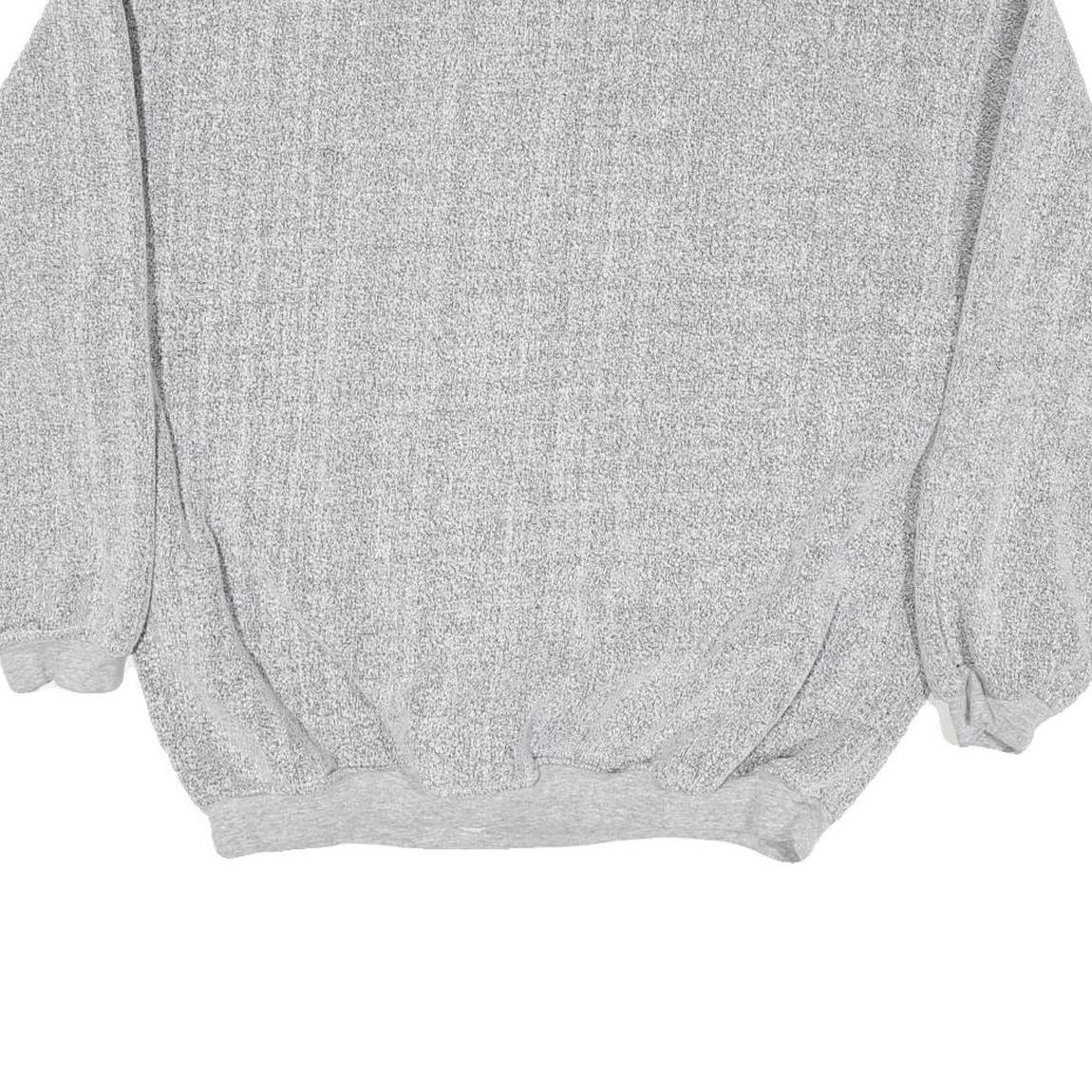 HARD ROCK CAFE Mens Grey Edmonton Crew Neck L Cotton Blend Sweatshirt Pullover