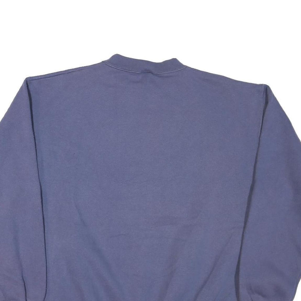 DISCUS Mens Blue Maine Vacationland Crew Neck M Cotton Blend Pullover Sweatshirt