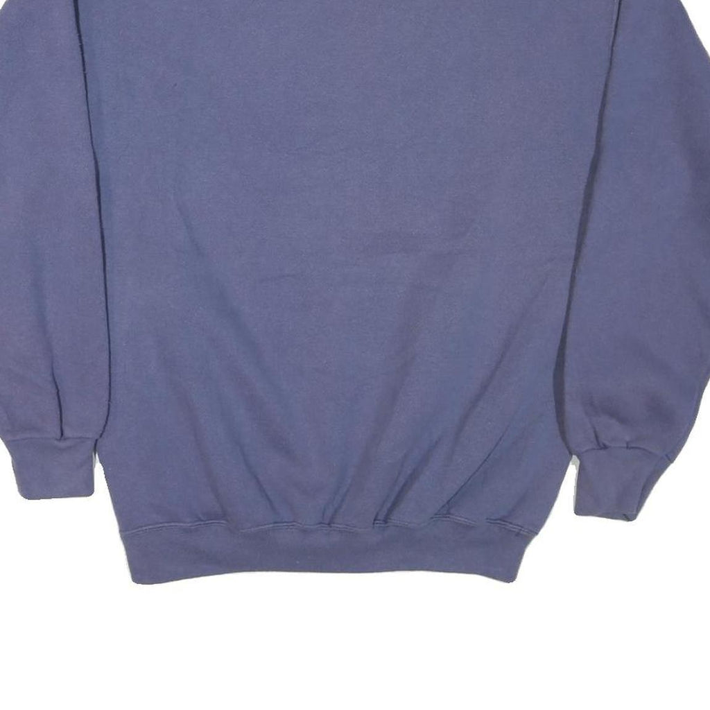 DISCUS Mens Blue Maine Vacationland Crew Neck M Cotton Blend Pullover Sweatshirt