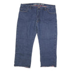 DICKIES Mens Jeans Blue Regular Straight Denim Medium W42 L25 Workwear