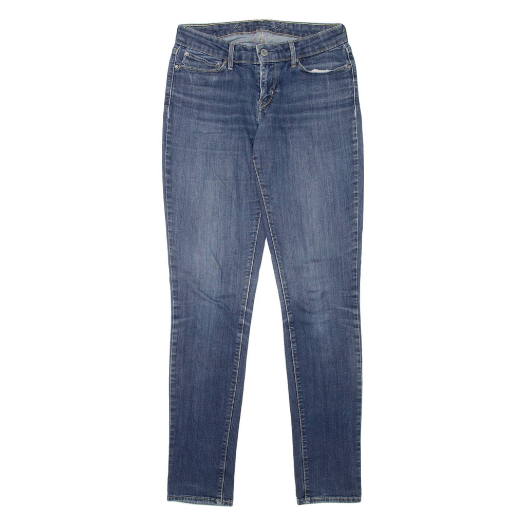 LEVI'S Womens Jeans Blue Slim Skinny Stone Wash W28 L32