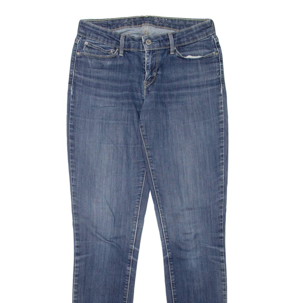 LEVI'S Womens Jeans Blue Slim Skinny Stone Wash W28 L32
