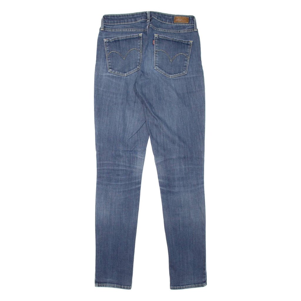 LEVI'S Womens Jeans Blue Slim Skinny Stone Wash W28 L32