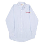DICKIES Mens Light Blue Shirt M Button-Down Collar Long Sleeve Cotton Blend