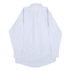 DICKIES Mens Light Blue Shirt M Button-Down Collar Long Sleeve Cotton Blend