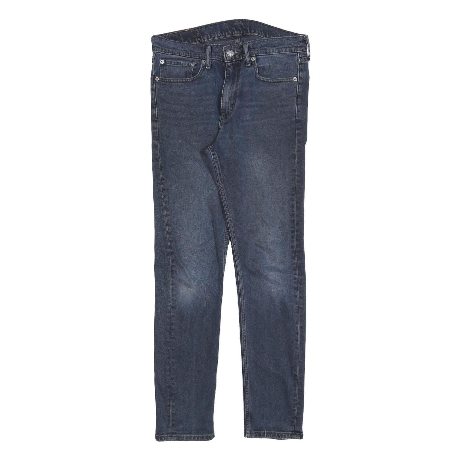 LEVI'S 510 Mens Slim Skinny Denim Dark W31 L29 Classic Cotton Blend Jeans Zip