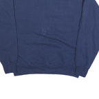 HANES Mens Blue Crew Neck M Cotton Blend Sweatshirt Casual Pullover