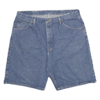 WRANGLER Mens Blue Denim Classic 3XL W38 Shorts Cotton Comfortable Style