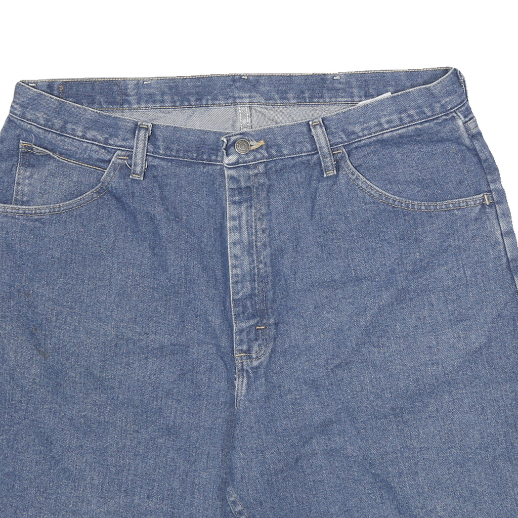WRANGLER Mens Blue Denim Classic 3XL W38 Shorts Cotton Comfortable Style