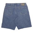 WRANGLER Mens Blue Denim Classic 3XL W38 Shorts Cotton Comfortable Style