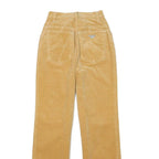 ARMANI JEANS Womens Cotton Blend Beige Regular Straight Trousers W20 L26