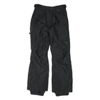 MAMMUT Lined Womens Polyester Blend Black Relaxed Straight Trousers W28 L31