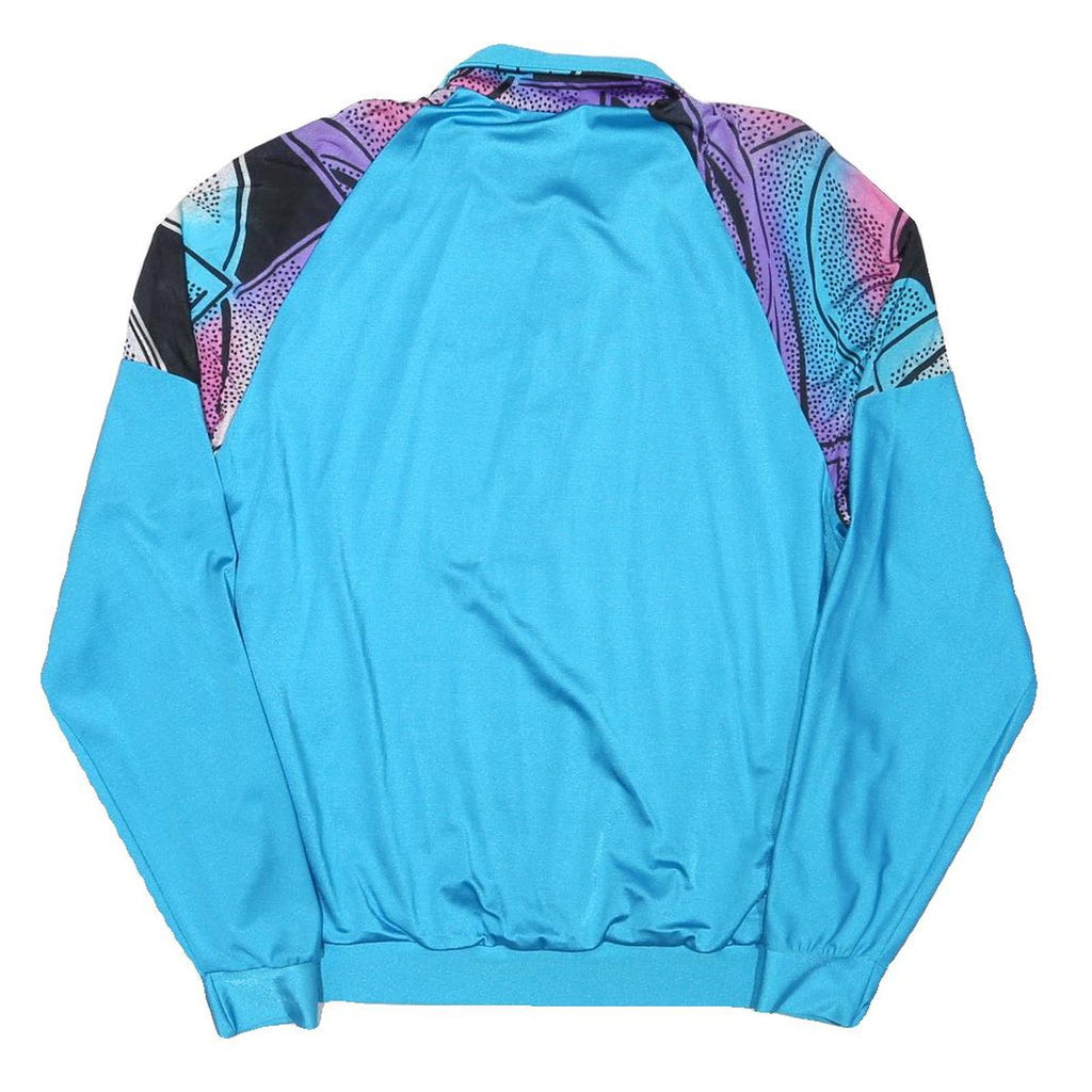 GONSO Mens Blue & Purple Patterned Half Zip M Sweatshirt Cycling Activewear