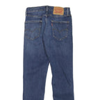 LEVI'S 511 Mens Slim Blue Denim Jeans Cotton Blend W26 L28 Classic Zip