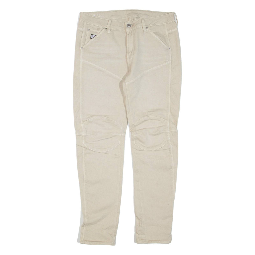 G-STAR Womens Trousers Beige Regular Skinny W30 L29