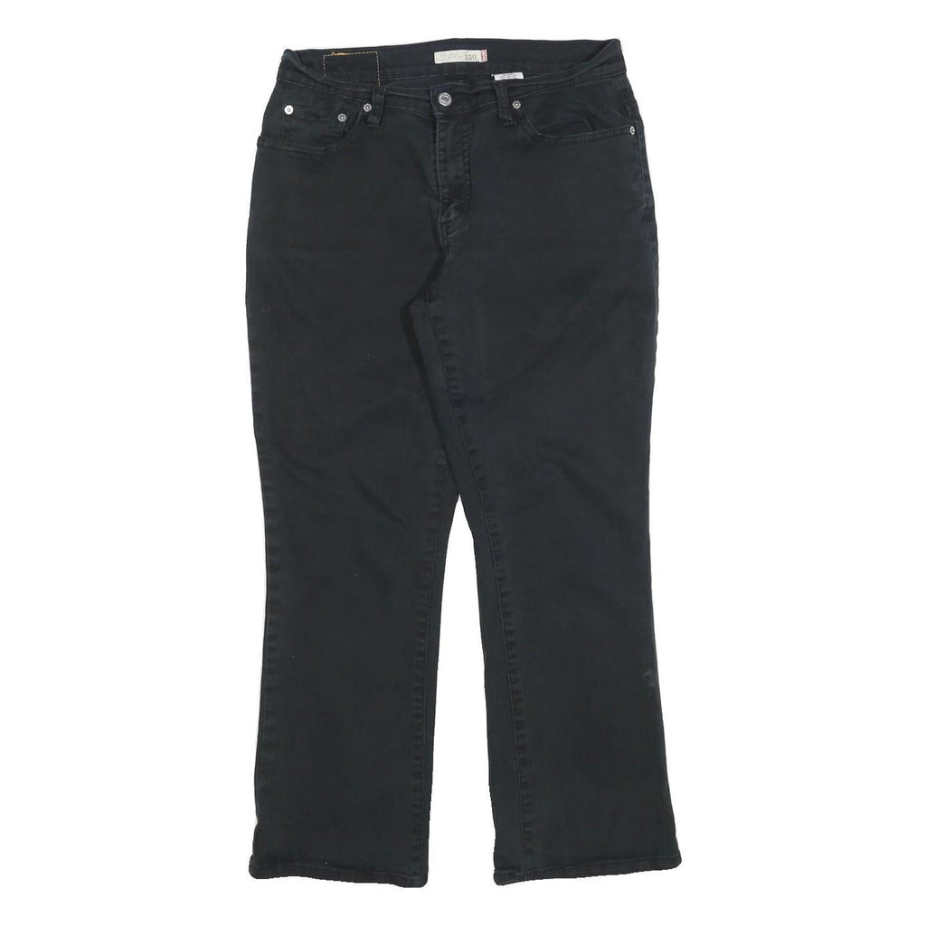 LEVI'S 550 Straight Womens Jeans Black Relaxed Straight Denim Medium W30 L28