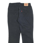 LEVI'S 550 Straight Womens Jeans Black Relaxed Straight Denim Medium W30 L28