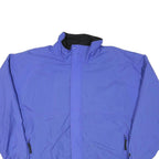 HELLY HANSEN Mens Blue Outdoor Jacket XL Polyester Blend Zip Plain Casual Light
