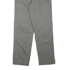 TOMMY HILFIGER Mens Cotton Blend Grey Regular Fit Straight Trousers W30 L32