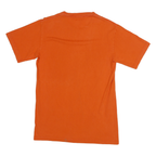 JANSPORT Mens Orange Crew Neck Short Sleeve S College Graphic Cotton Blend Tee