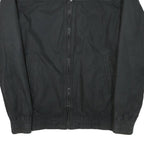 TOMMY HILFIGER Mens Black Jacket M Polyester Blend Zip Classic Casual