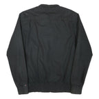 TOMMY HILFIGER Mens Black Jacket M Polyester Blend Zip Classic Casual