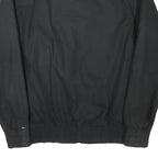 TOMMY HILFIGER Mens Black Jacket M Polyester Blend Zip Classic Casual