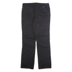 DICKIES Chino Womens Trousers Black Regular Straight W34 L30