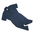 DICKIES Womens Navy Blue Cotton Dungarees Regular Fit Short Sleeve L W40 L25