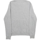 CHAMPION Mens Grey Hoodie S Classic Logo Pullover Drawstring Hooded Sweatshirt