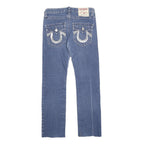 TRUE RELIGION Womens Jeans Blue Regular Straight Denim Medium W29 L28 Classic