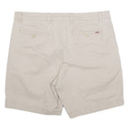 CHAPS Stretch Mens Chino Shorts Beige XL W38