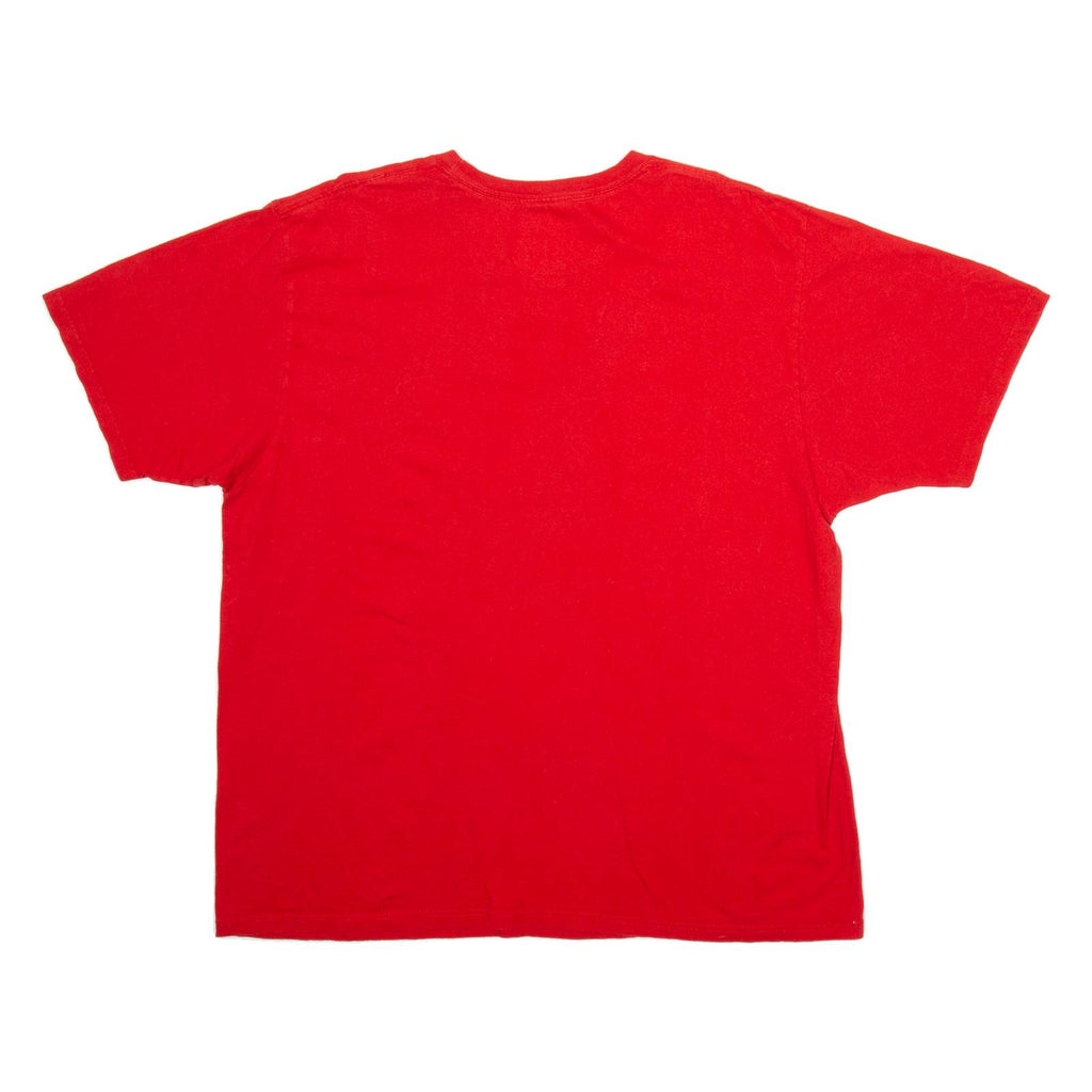 ADIDAS Clippers Mens T-Shirt Red USA XL