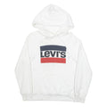 LEVI'S Mens White Hoodie XS