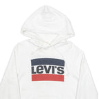 LEVI'S Mens White Hoodie XS