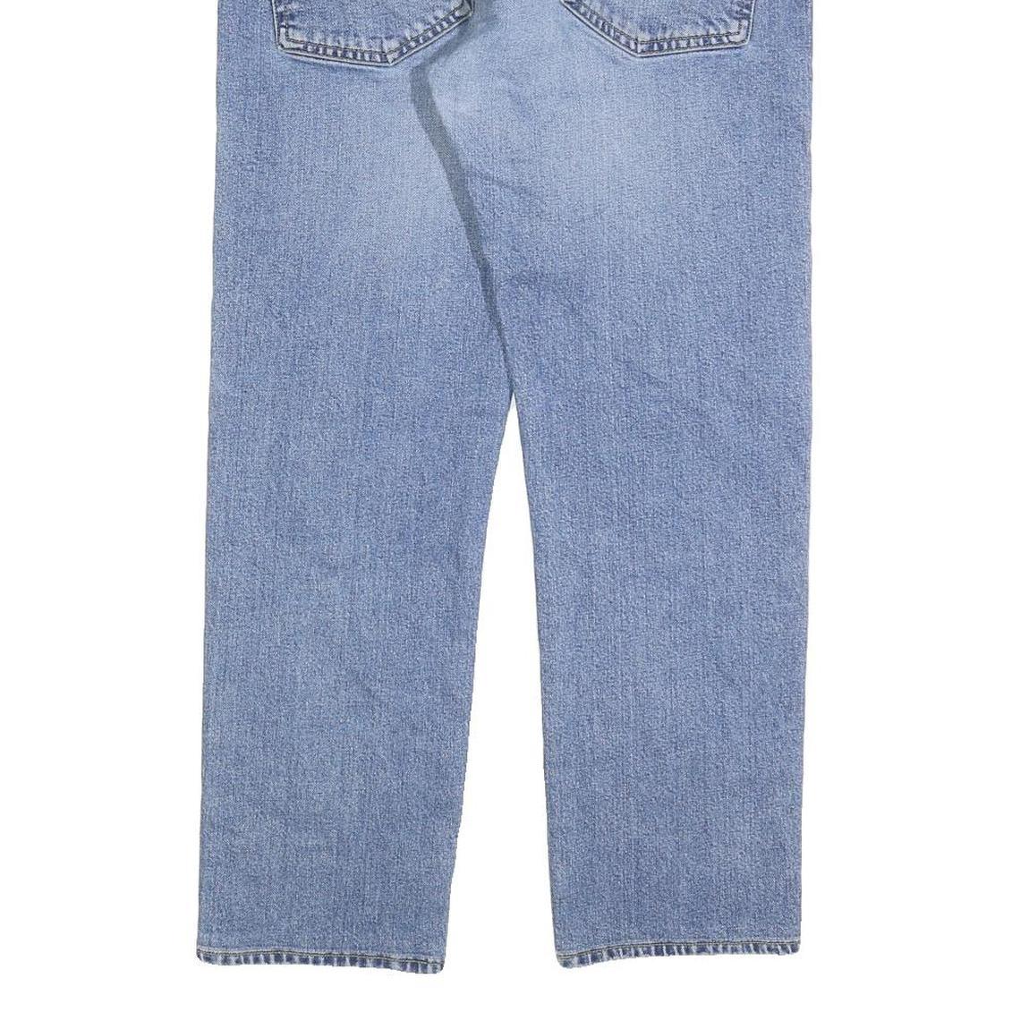 CARHARTT Mens Jeans Blue Regular Straight Denim Medium W33 L28 Casual Workwear