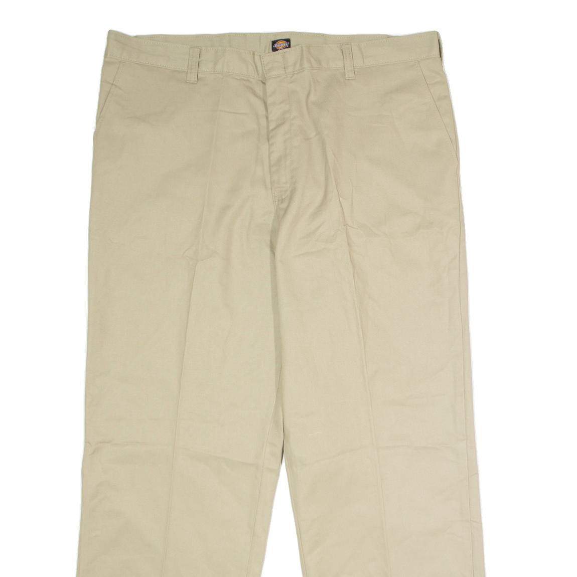 DICKIES Workwear Mens Trousers Beige Regular Straight W38 L30