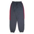 ADIDAS Lined Womens Track Pants Grey Tapered S W24 L31