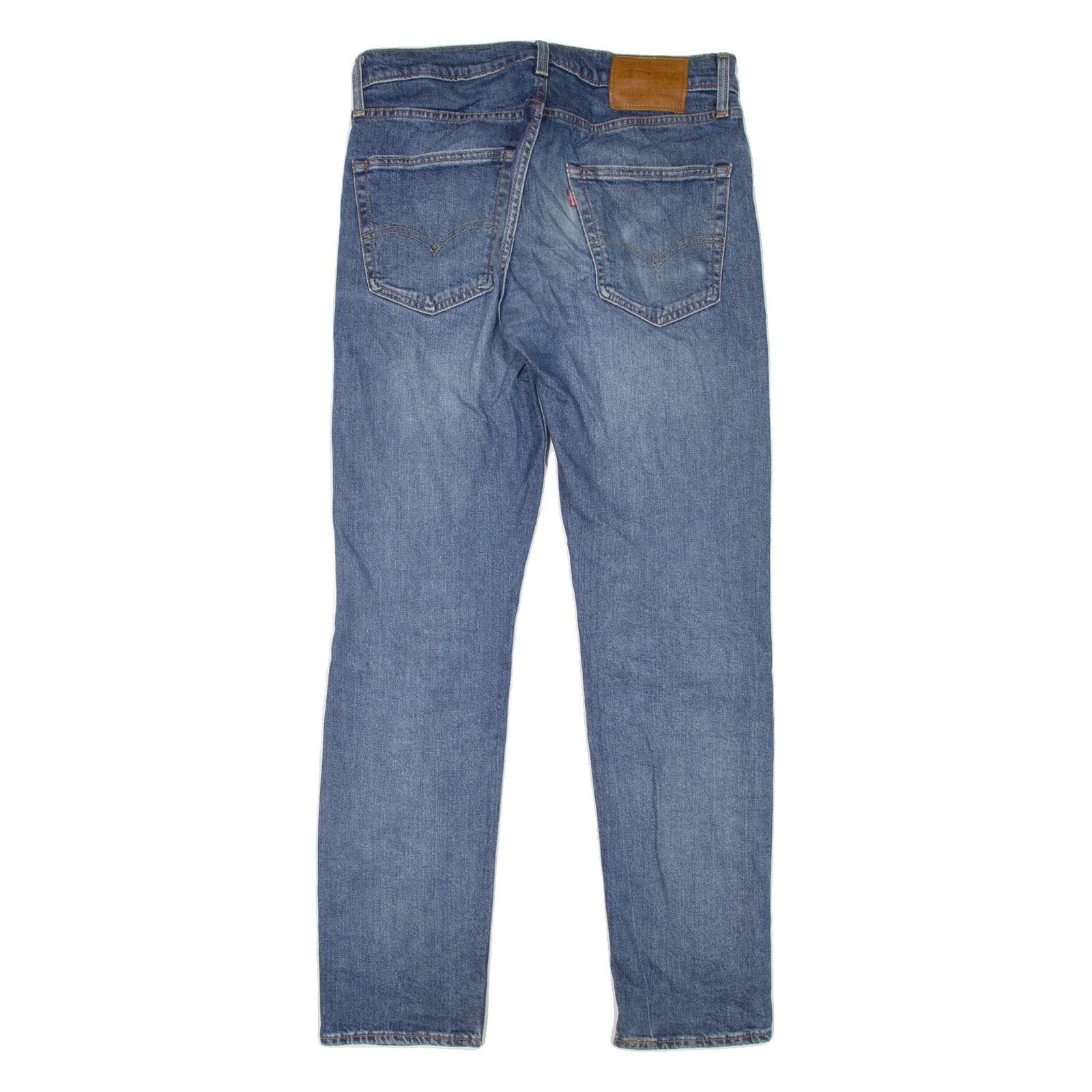 LEVI'S 502 Jeans BIG E Mens Blue Regular Tapered Stonewash W31 L34