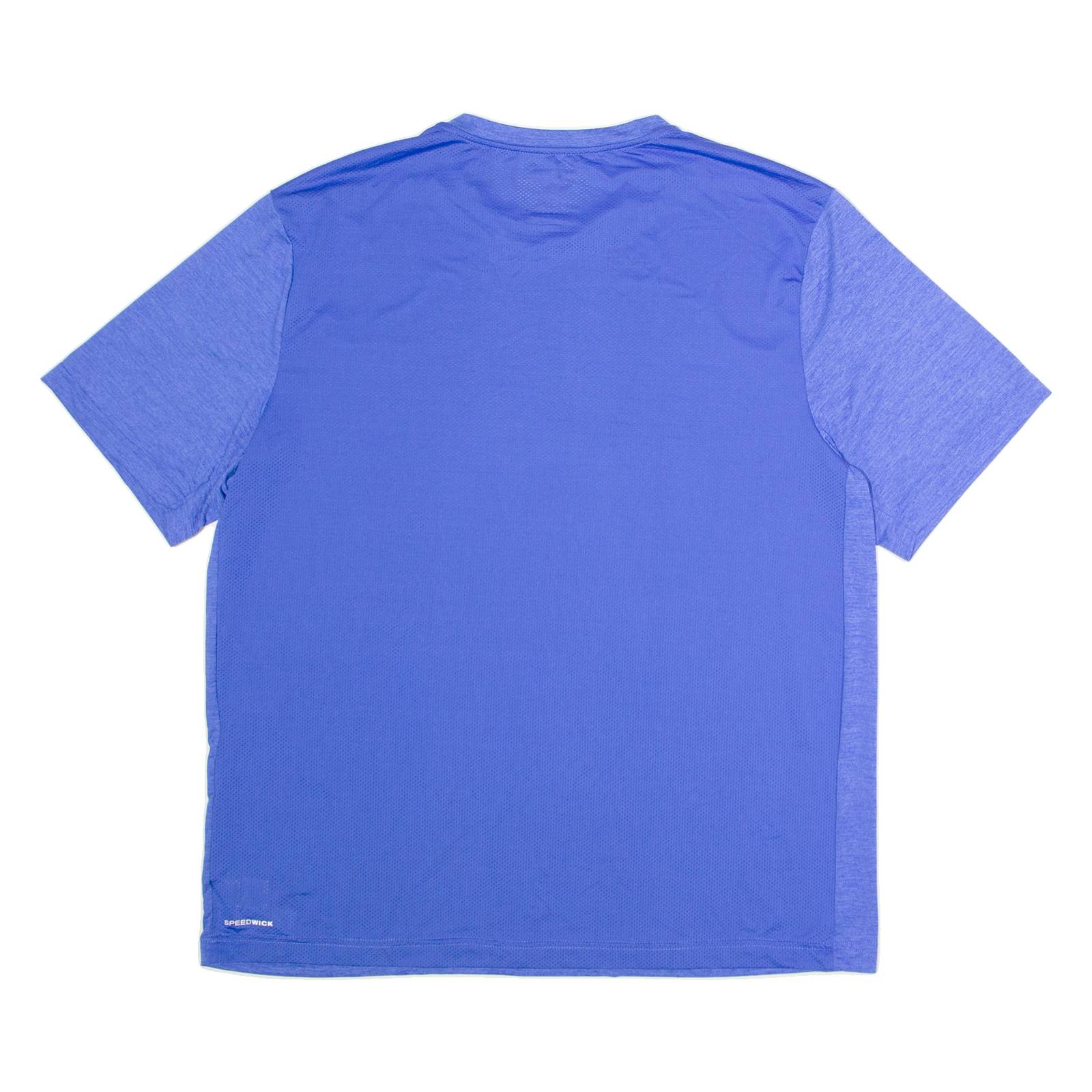 REEBOK Womens T-Shirt Blue Crew Neck XL