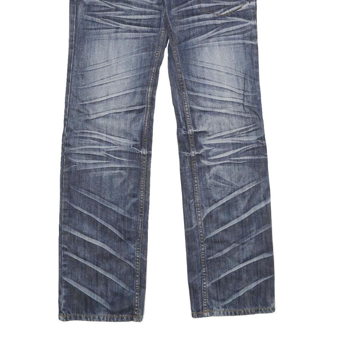 YOU GIVE ME FEEL Womens Jeans Blue Regular Straight Denim Medium W28 L30 Stylish